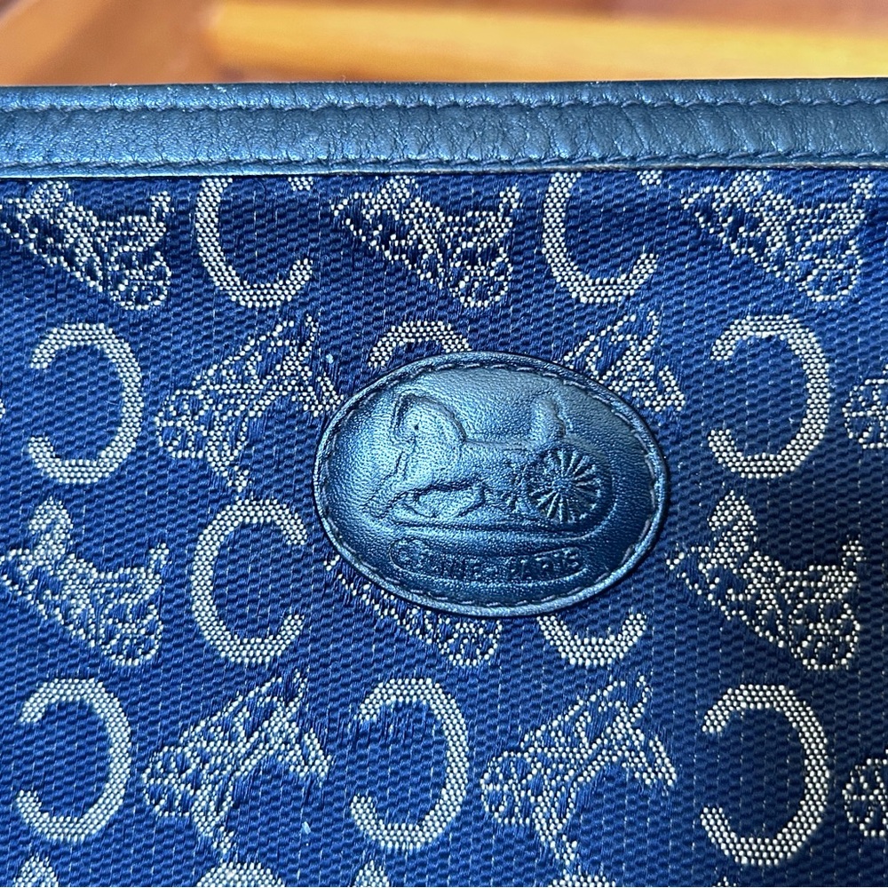 Celine navy Blue Clutch - Picture 7 of 8